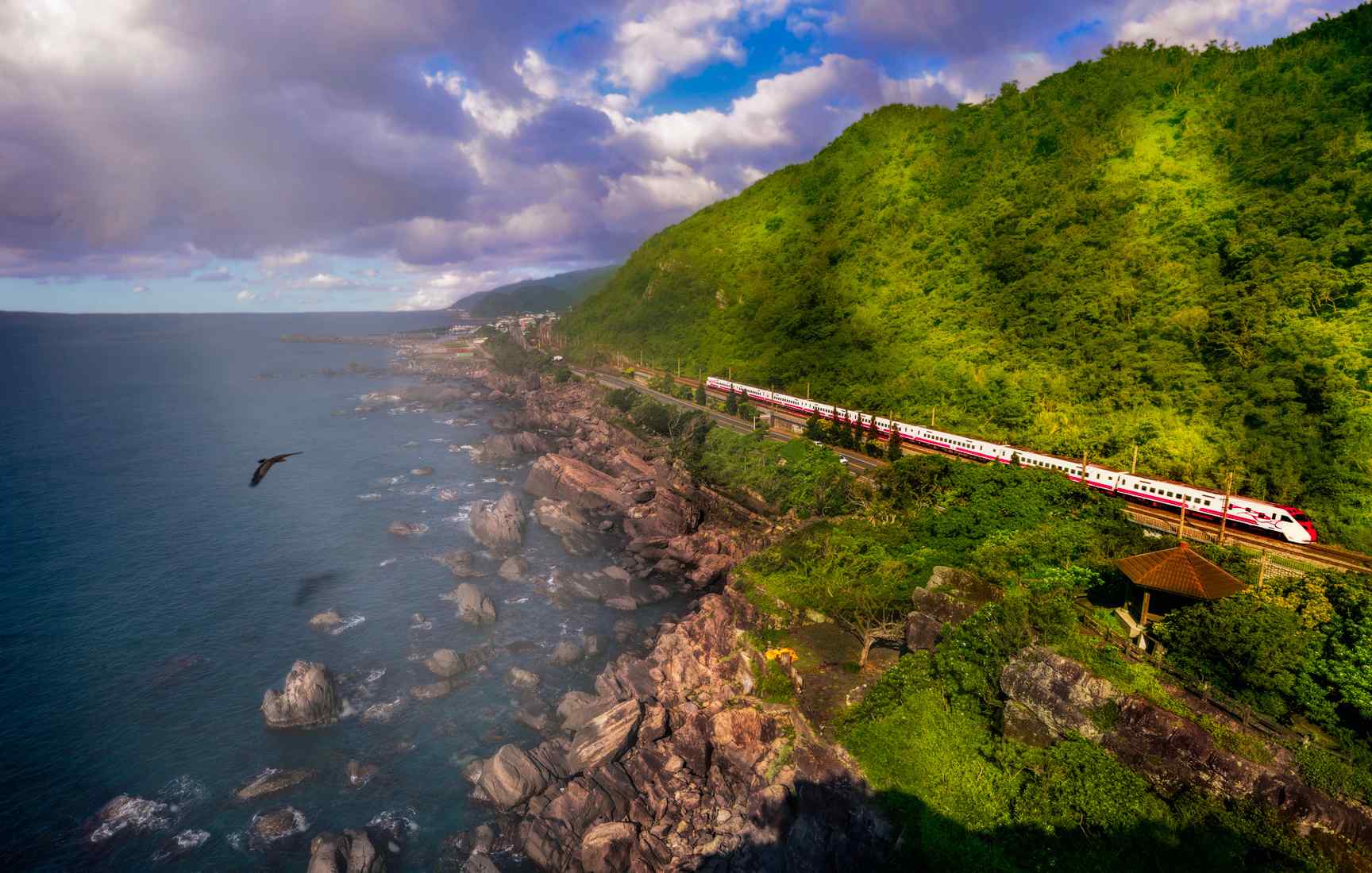 台湾海边唯美风景图片