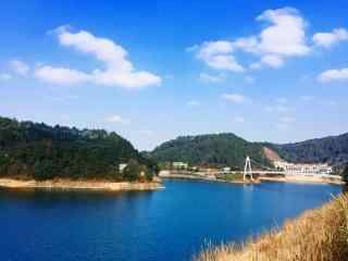 千岛湖优美山水风