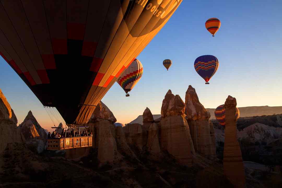 土耳其热气球风景图片壁纸