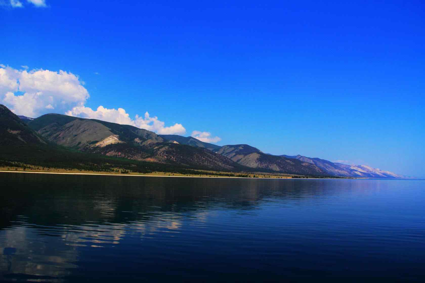 贝加尔湖湖光山色风景壁纸