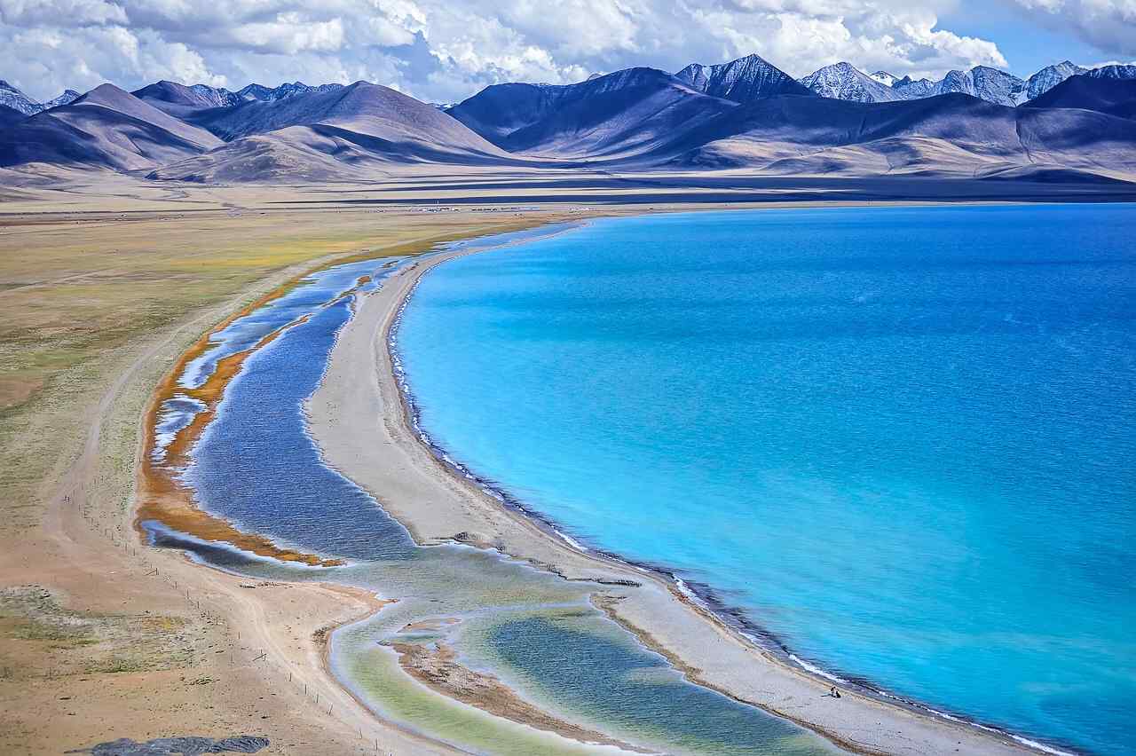 西藏纳木错圣湖唯美风景图片高清桌面壁纸