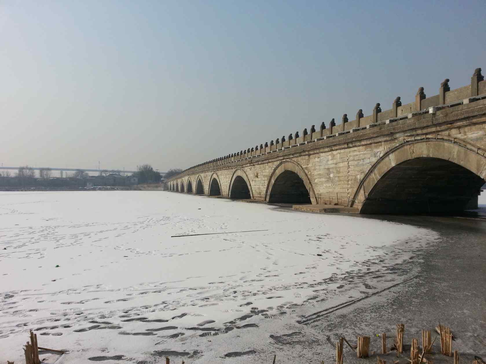 中国四大名桥之卢沟桥风景图片