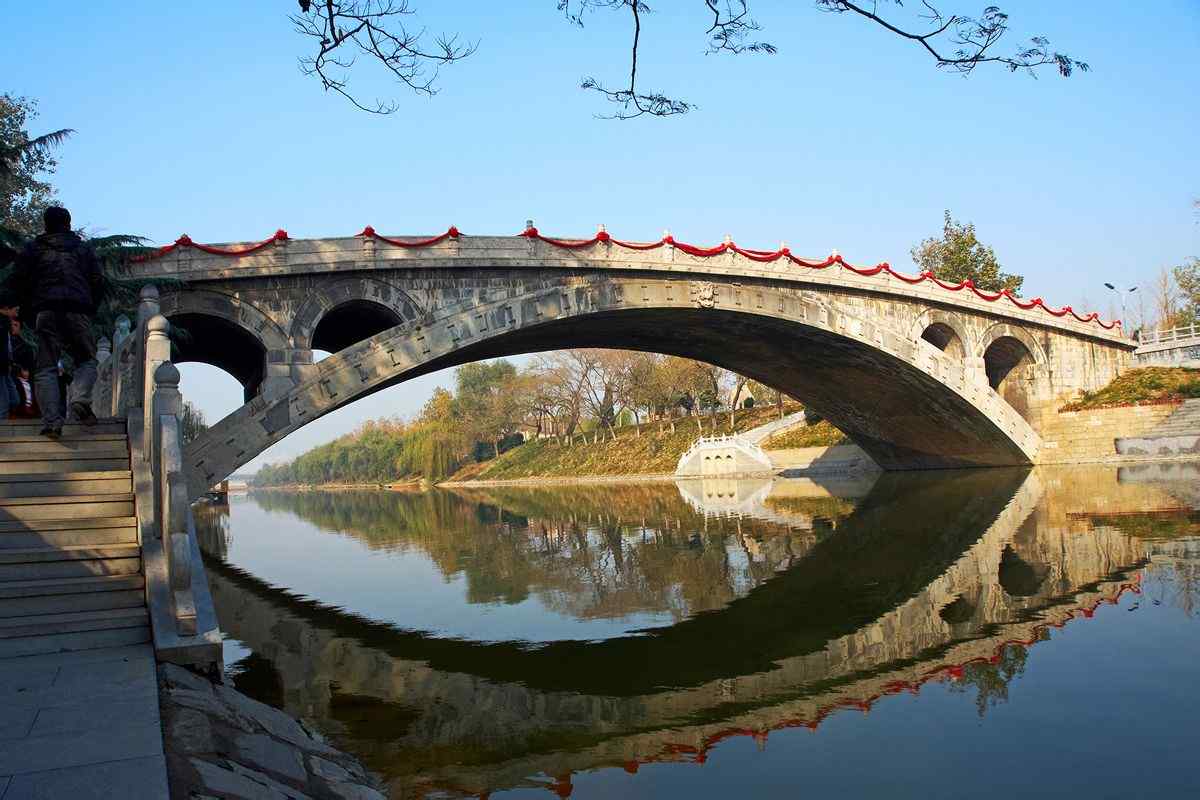 赵州桥风景图片壁纸