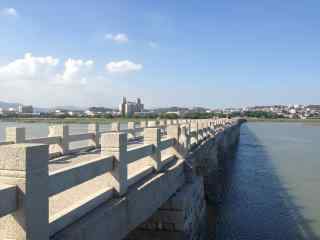 泉州洛阳桥风景图