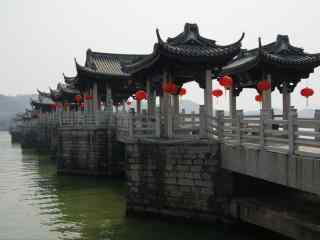 潮州广济桥高清风景壁纸
