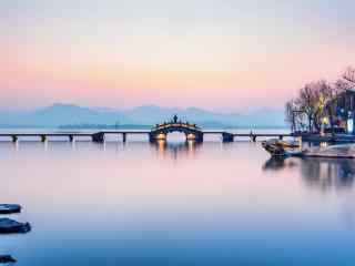 杭州西湖唯美风景图片桌面壁纸