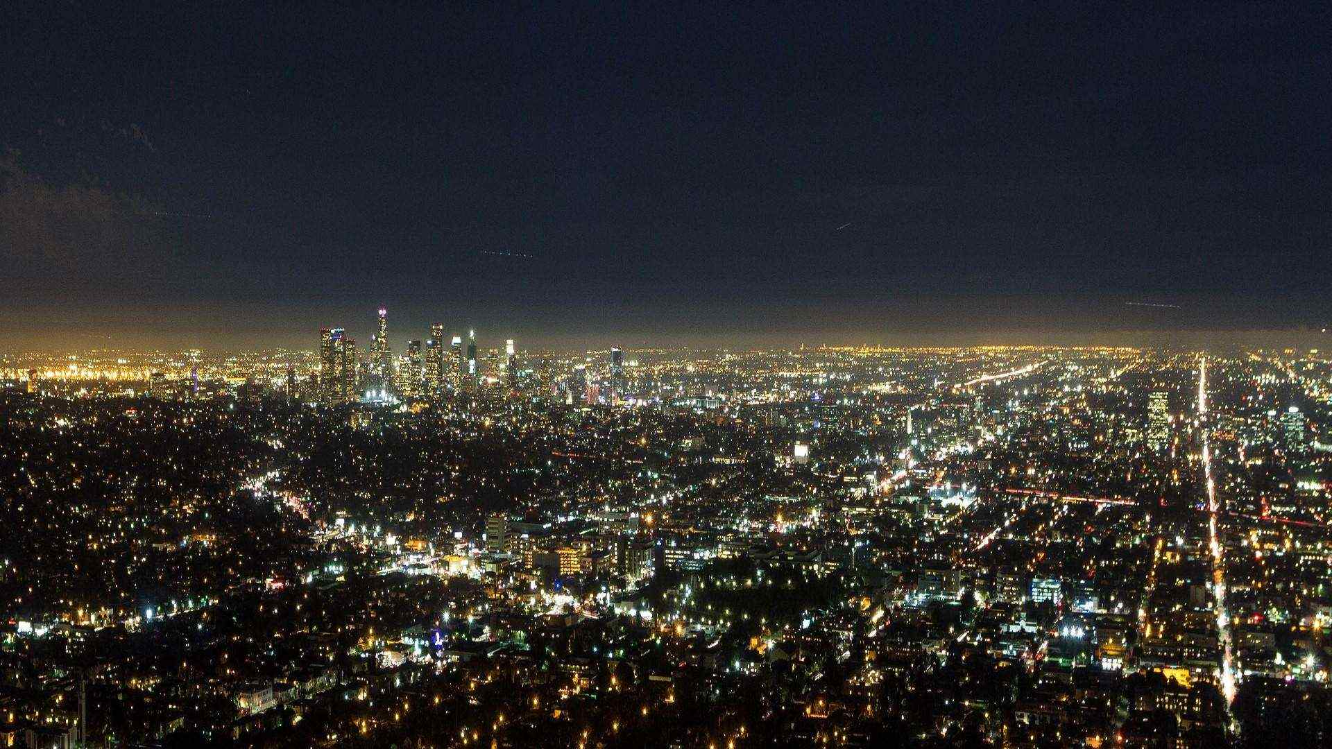 城市夜景之灯光美景图片
