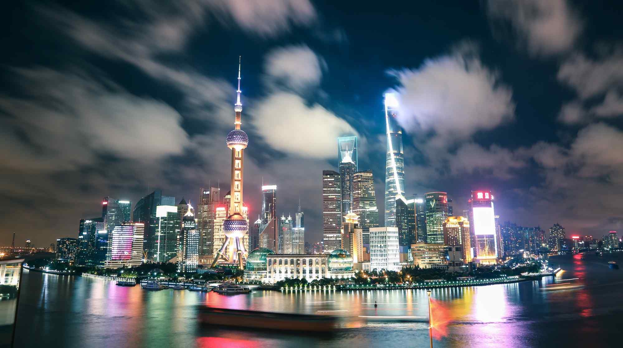 城市夜景-上海城市风景