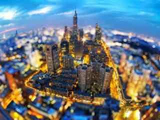 城市夜景之南京风景图片