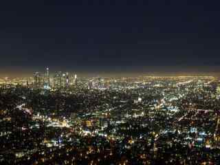 城市夜景之灯光美景图片