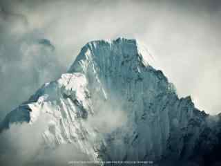 好看的喜马拉雅雪山风景桌面壁纸