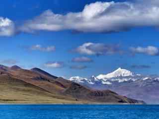 西藏三大圣湖之羊卓雍措桌面壁纸