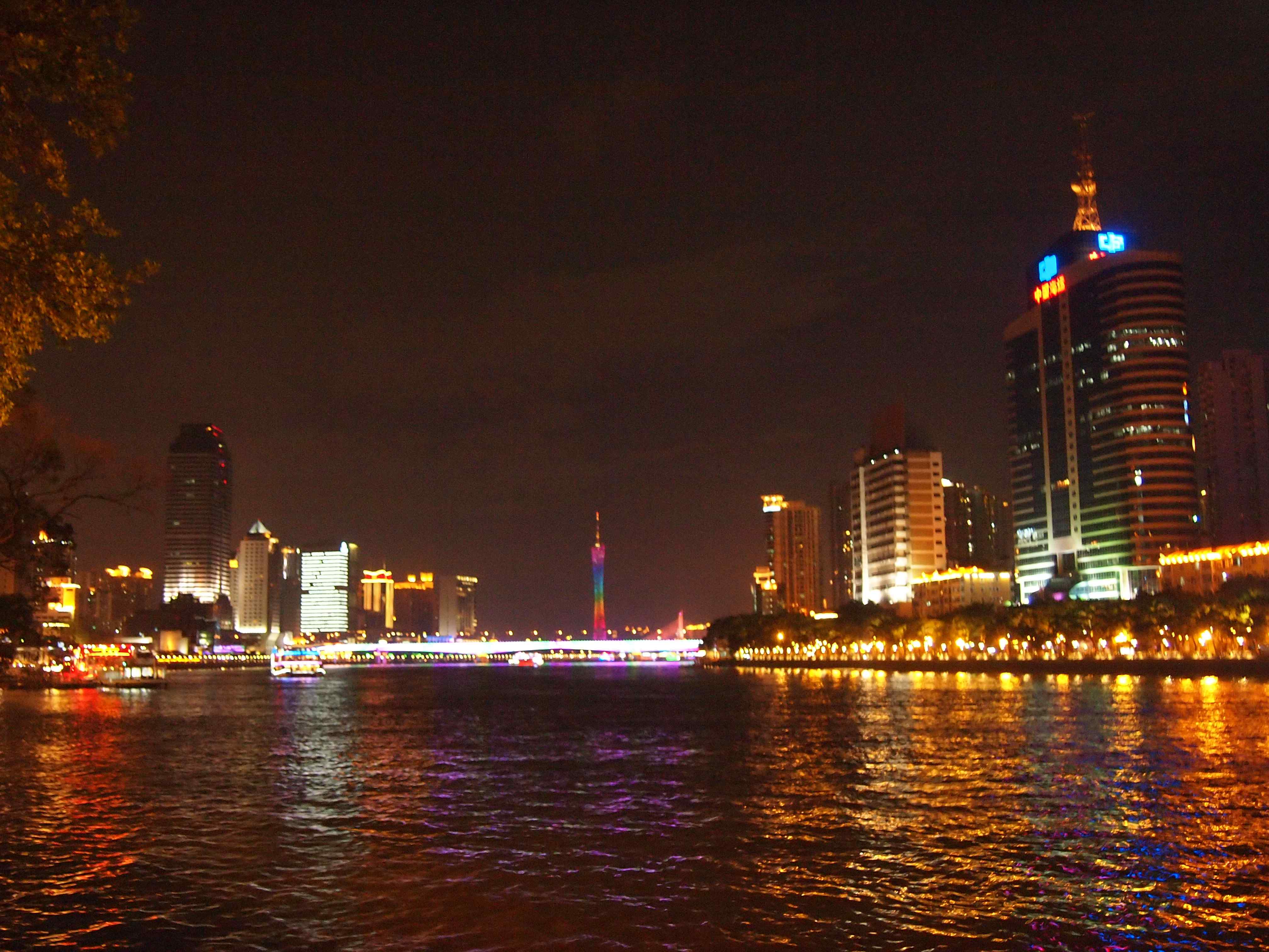 中国珠江唯美夜景壁纸