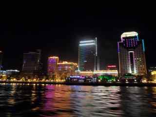 唯美的中国珠江夜