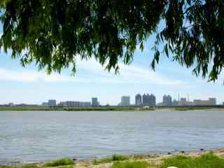 中国河流之松花江小清新风景图片