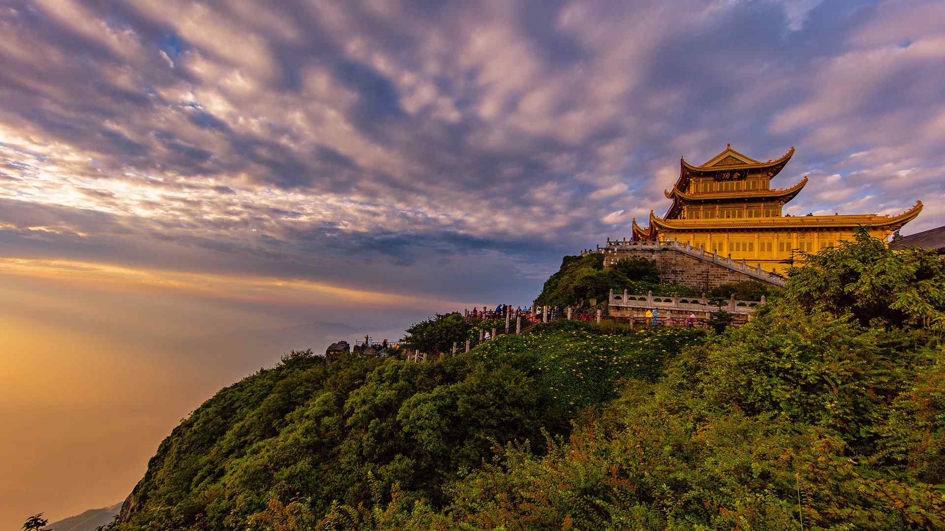 中国最美山峰之峨眉山美景壁纸