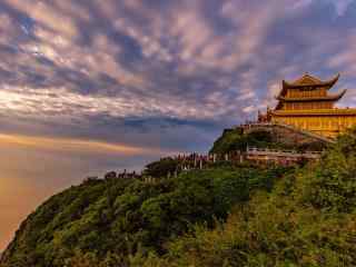 中国最美山峰之峨眉山美景壁纸