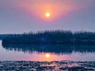 巢湖风景之唯美日落