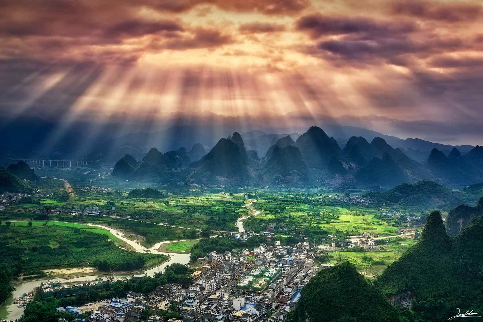 毕业旅行地之唯美桂林风景