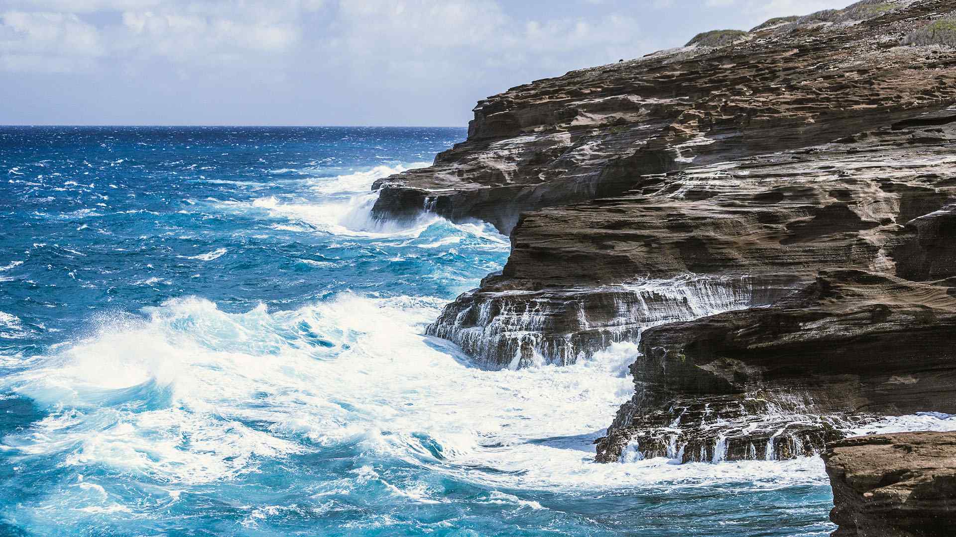 夏威夷清新自然海边风景壁纸