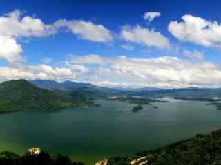 小清新太湖风景图片壁纸