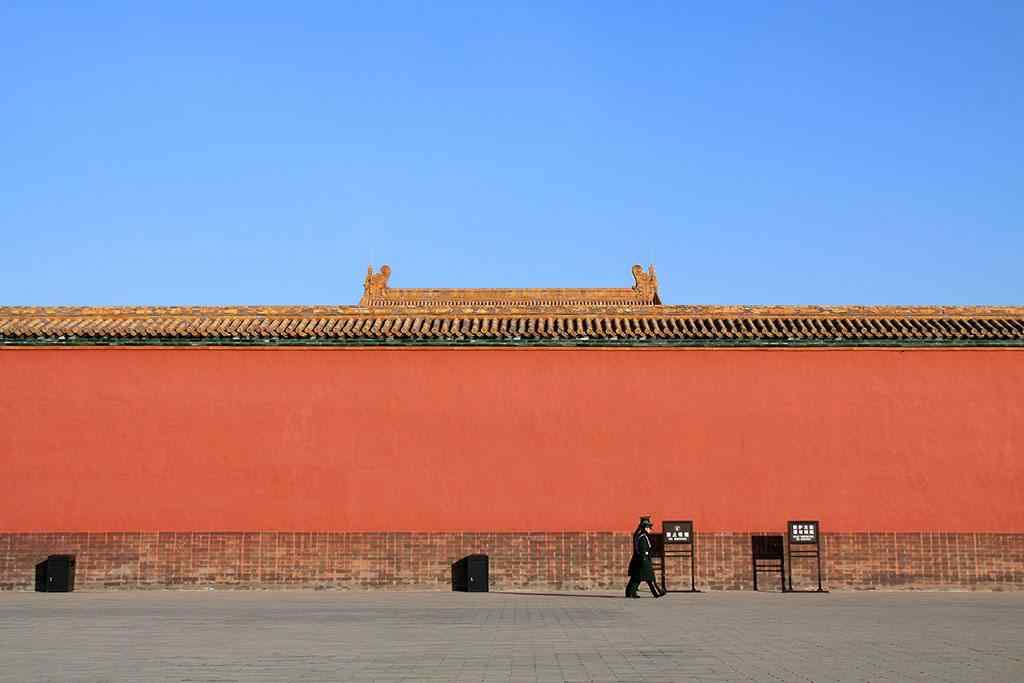 北京故宫红墙桌面壁纸