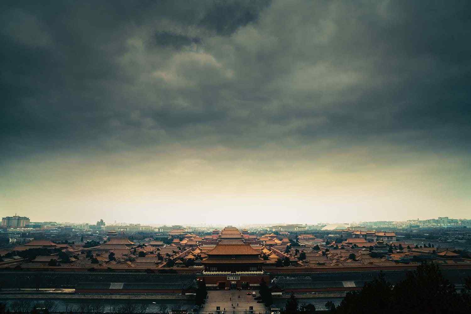 美丽的北京故宫全景壁纸