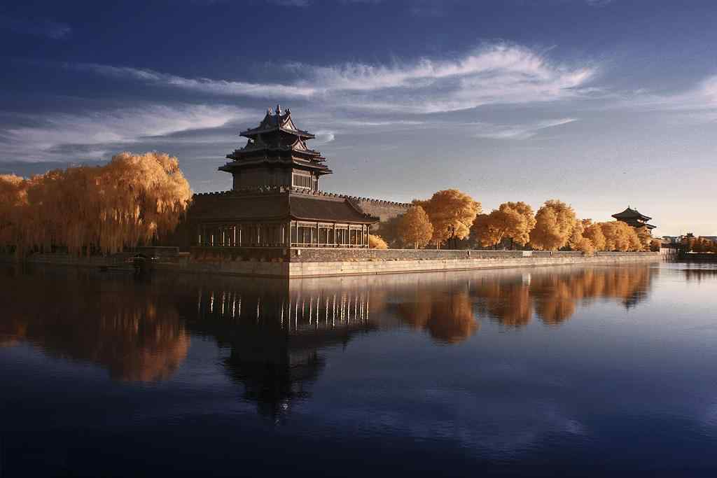 北京故宫角楼风景壁纸