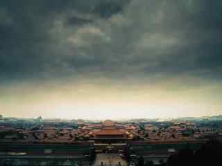 美丽的北京故宫全景壁纸