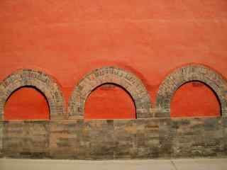 北京故宫的红墙图片壁纸