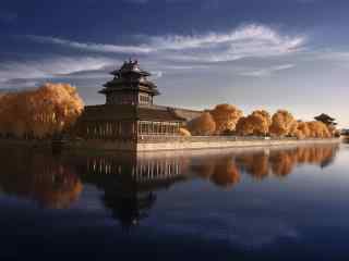 北京故宫角楼风景壁纸