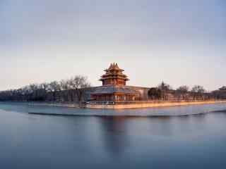 北京故宫角楼唯美风景壁纸