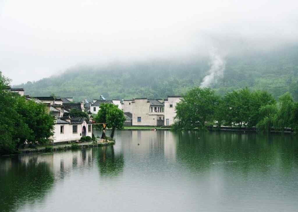 烟雨江南风景图片壁纸