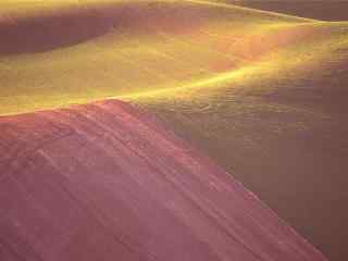 壮观唯美的沙丘山坡风景壁纸
