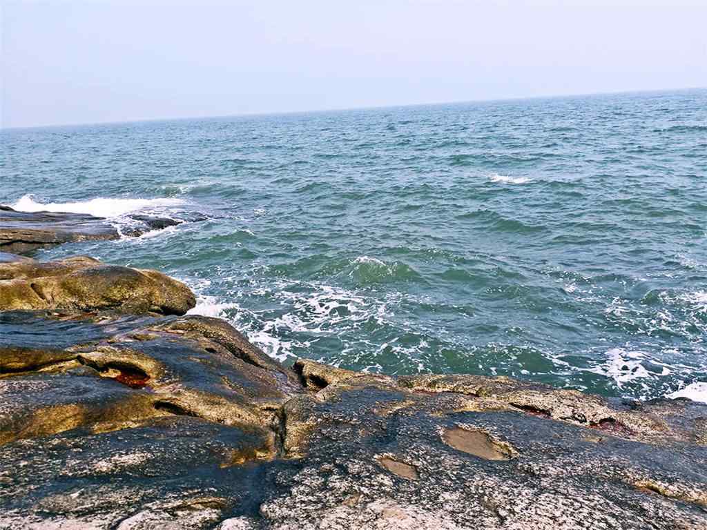 北戴河清凉海边风景图片