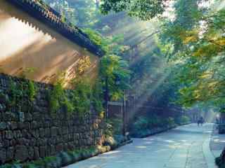 杭州灵隐寺风景桌面壁纸