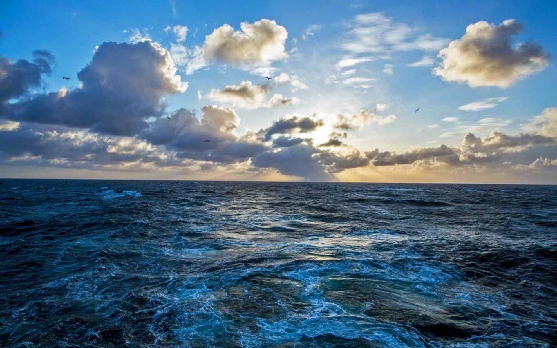 爱尔兰海唯美风景摄影高清壁纸