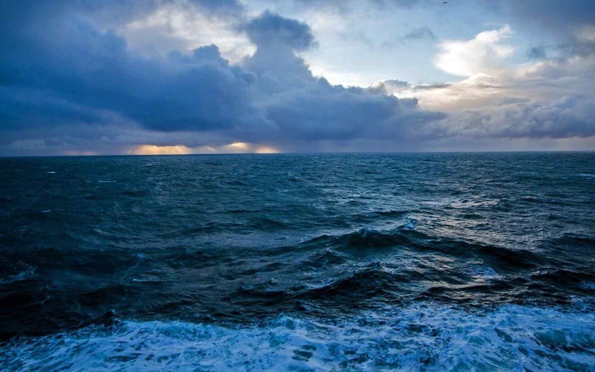 爱尔兰海唯美风景摄影高清壁纸