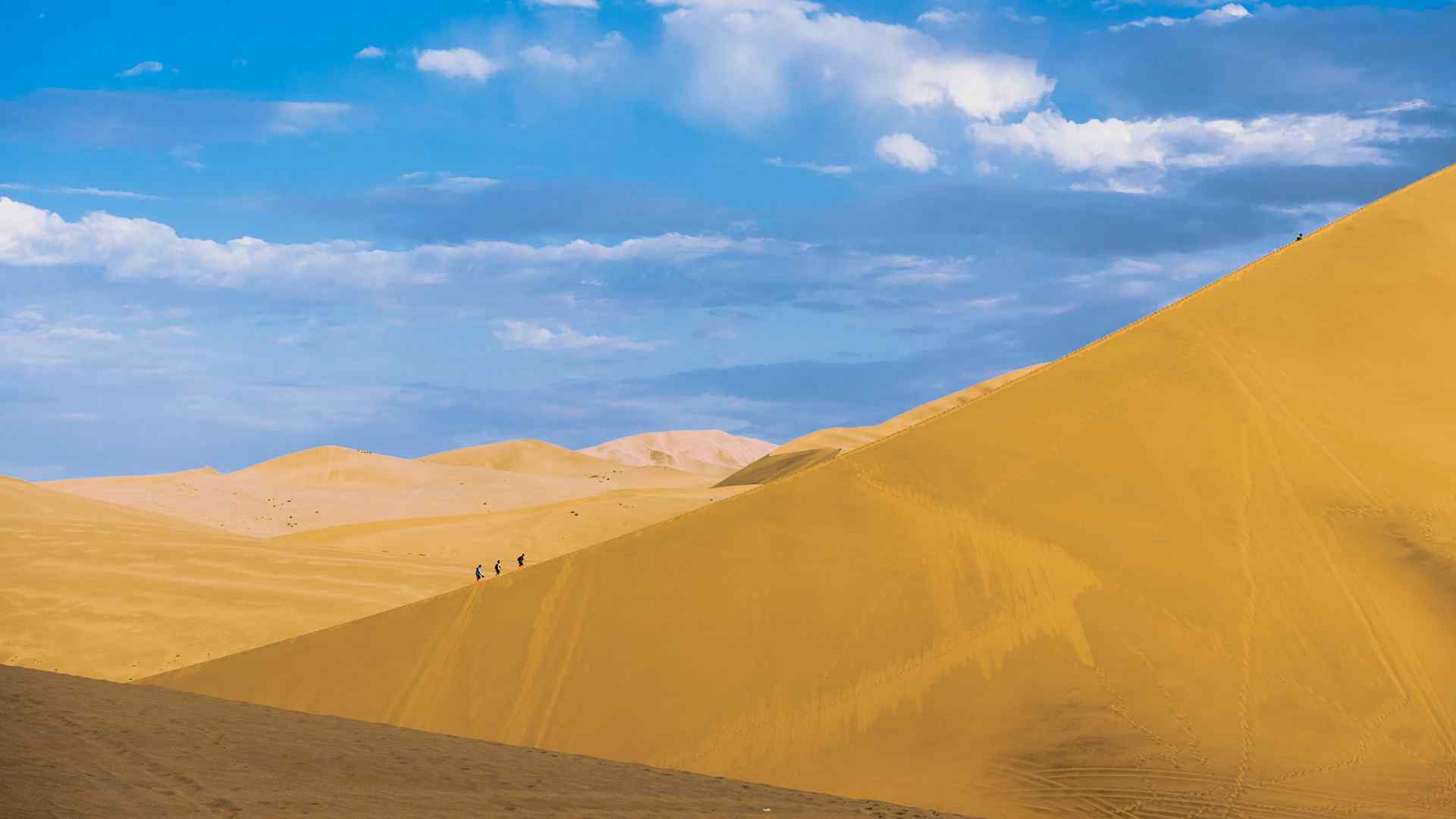 沙漠风景摄影高清桌面壁纸