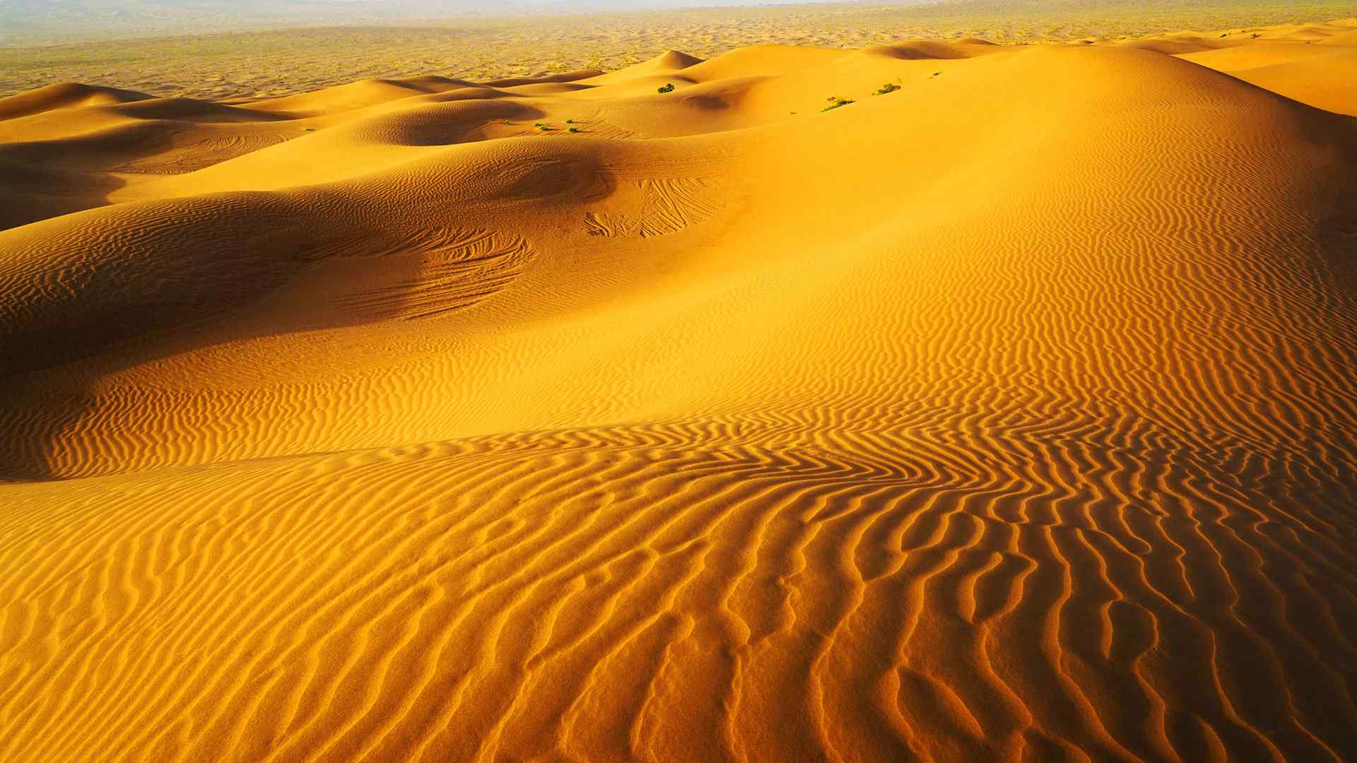 巴丹吉林沙漠风景图片桌面壁纸