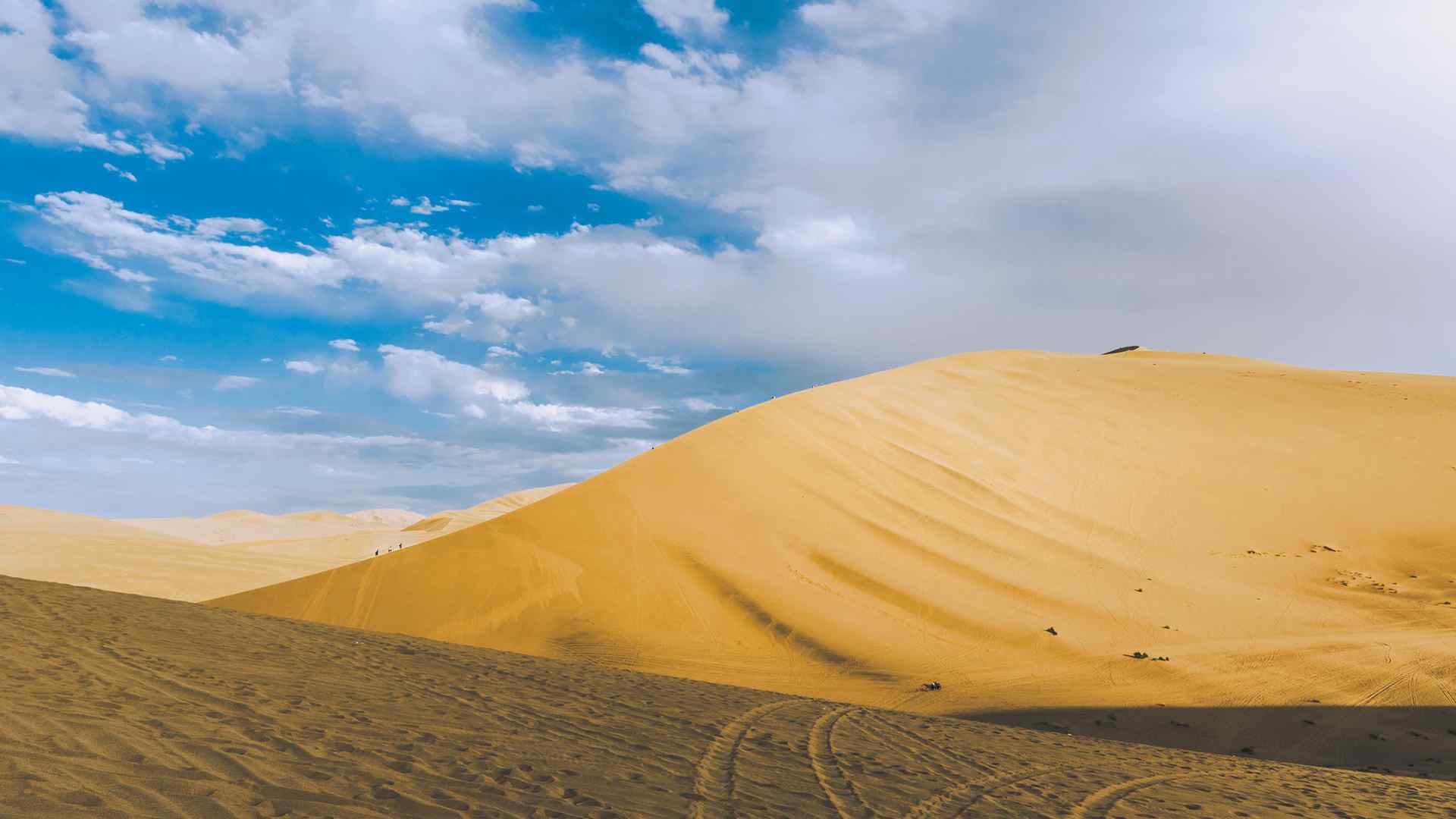 沙漠风景摄影高清桌面壁纸