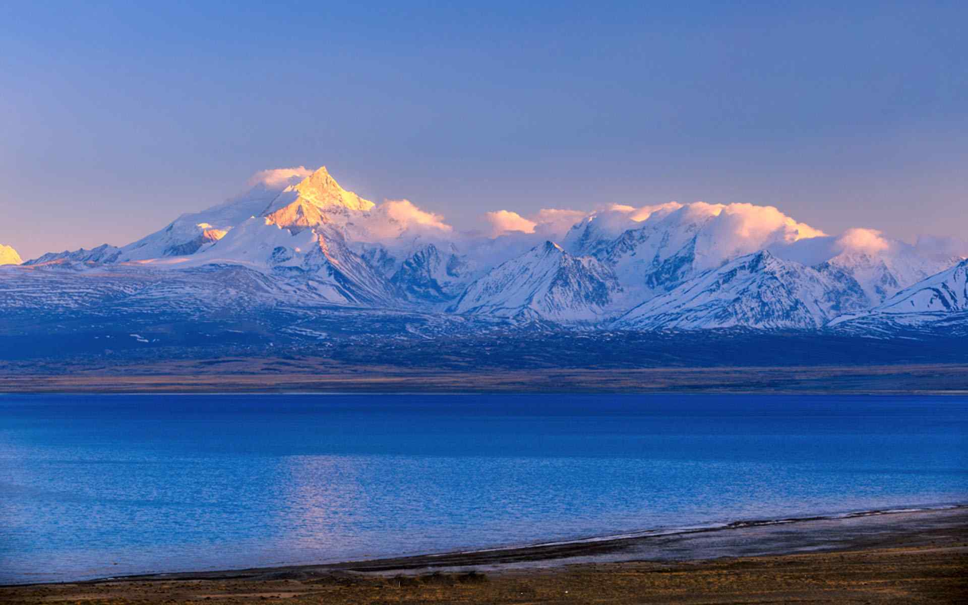 西藏雪山高清山水风景壁纸