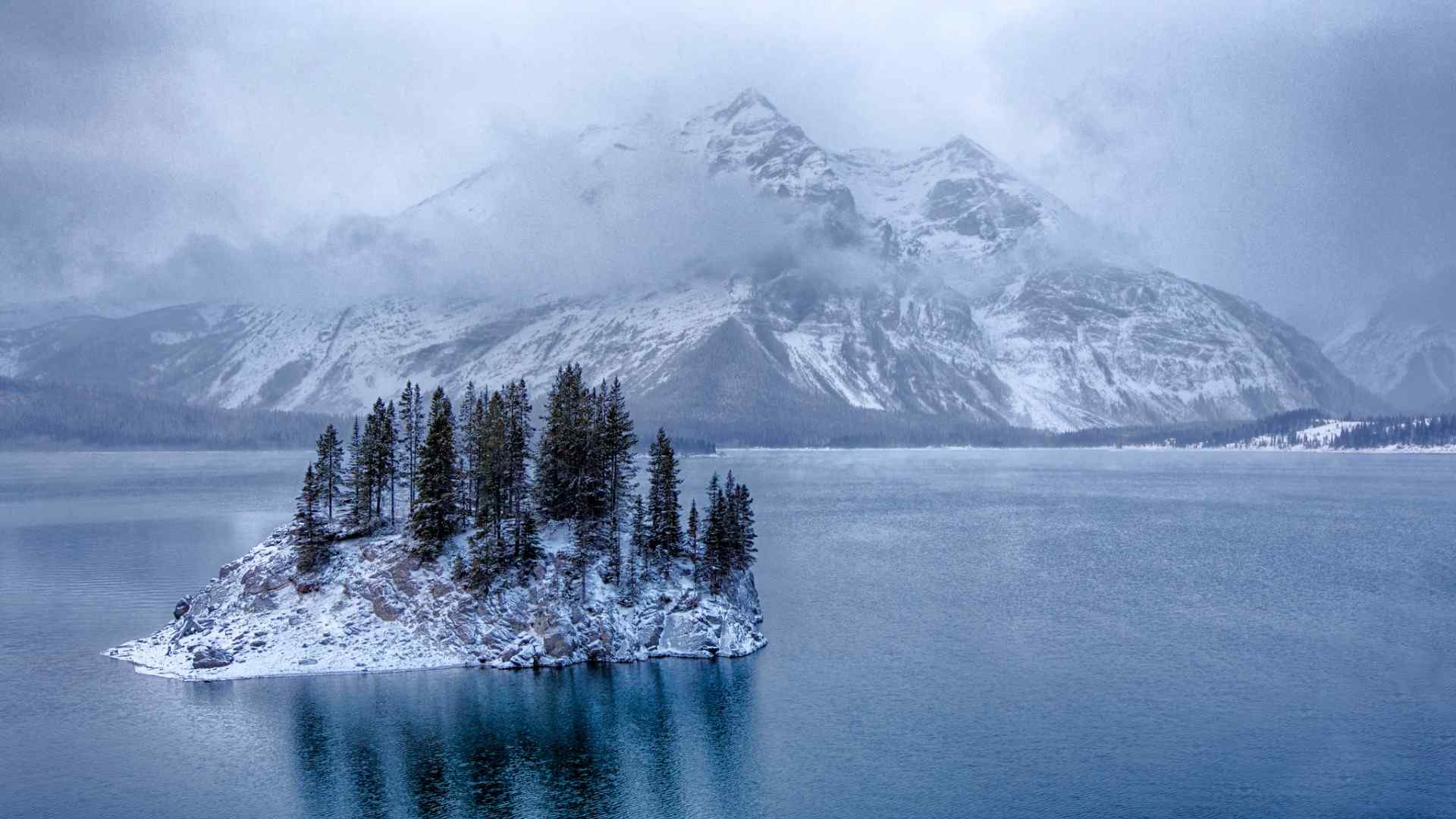 冬季唯美山水风景壁纸