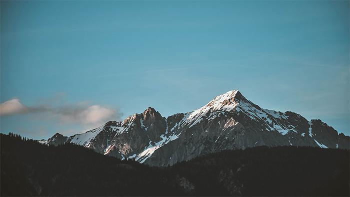唯美高原雪山自然风景高清壁纸图片