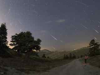 Perseid Meteors over Turkey