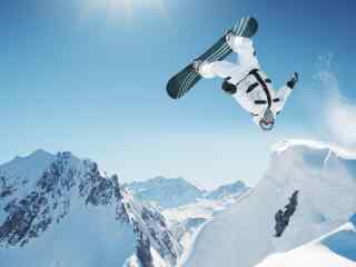 单板极限滑雪壁纸