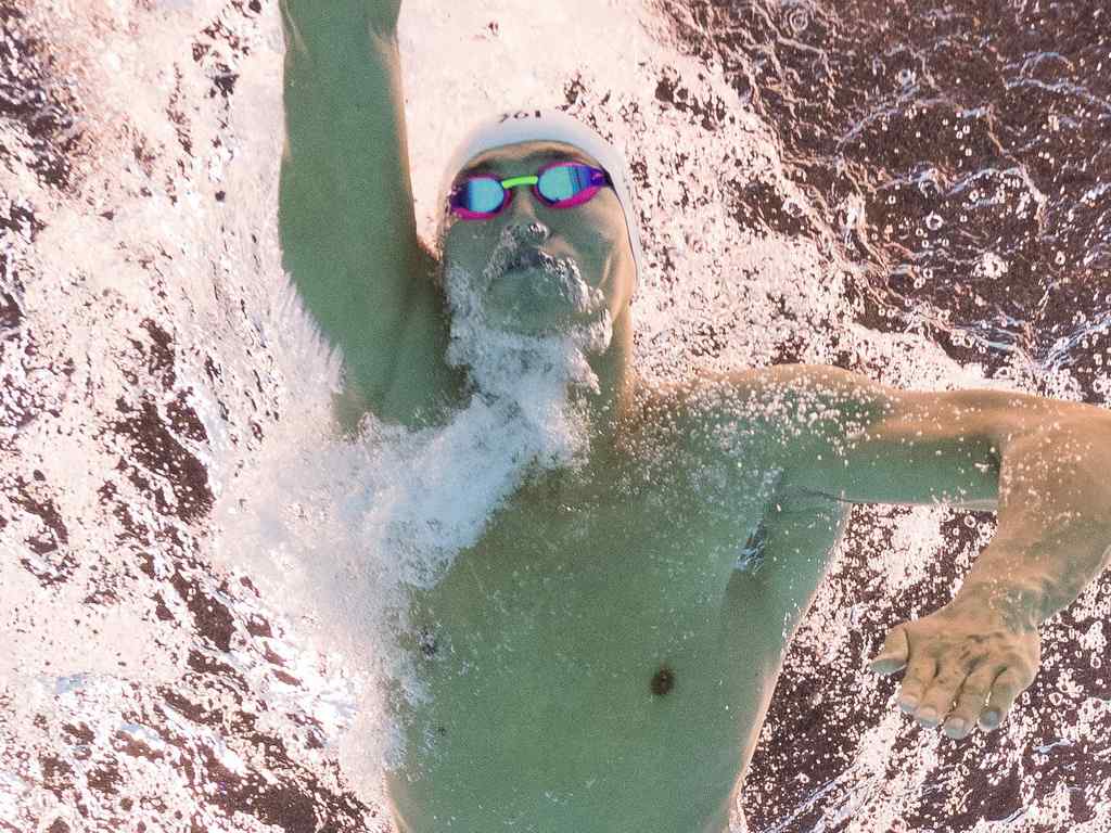 里约奥运会孙杨200米自由泳比赛画面壁纸