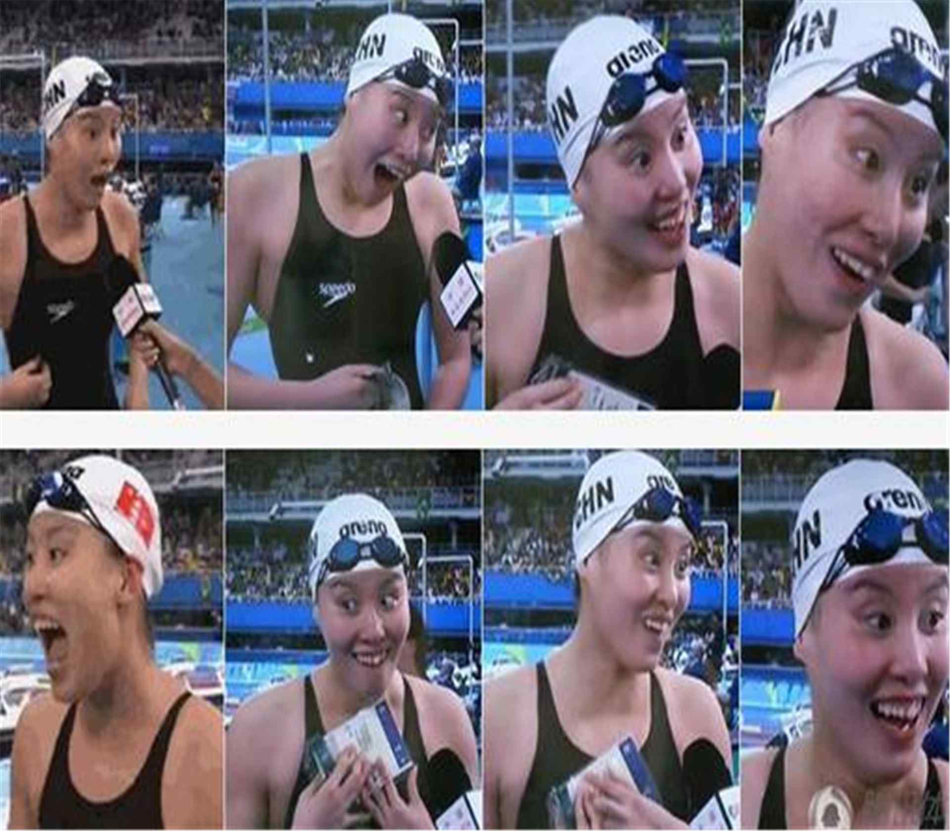 里约奥运会100米女子仰泳傅园慧表情图片