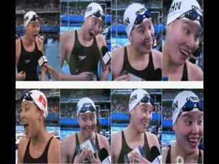 里约奥运会100米女子仰泳傅园慧表情图片