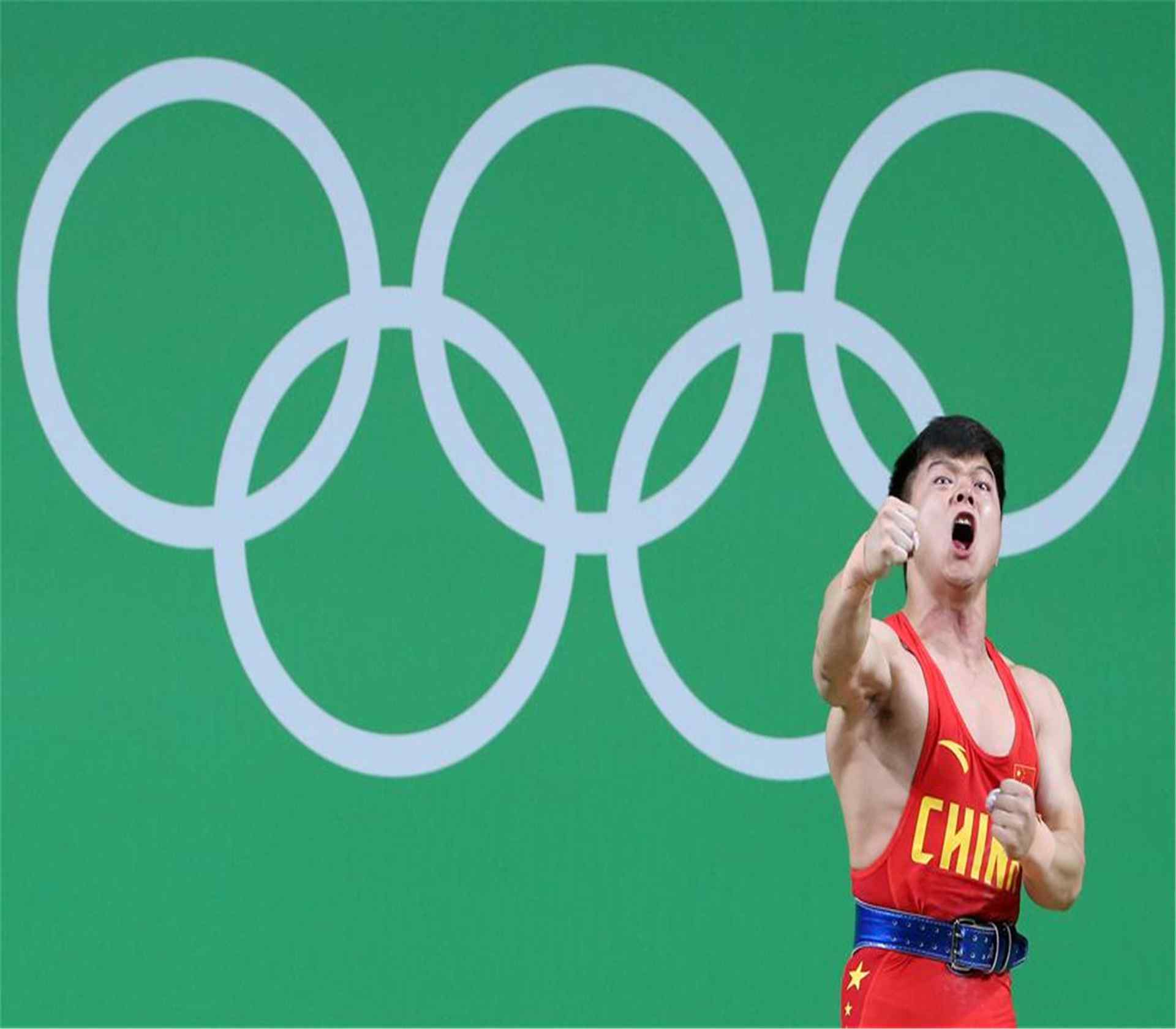 里约奥约会男子举重56公斤级龙清泉图片下载